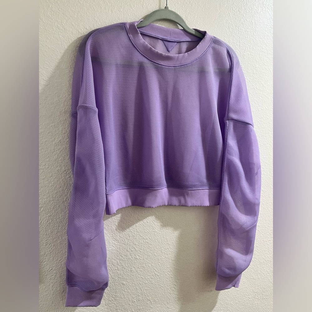 Alo Yoga Row mesh long sleeve - Picture 2 of 5
